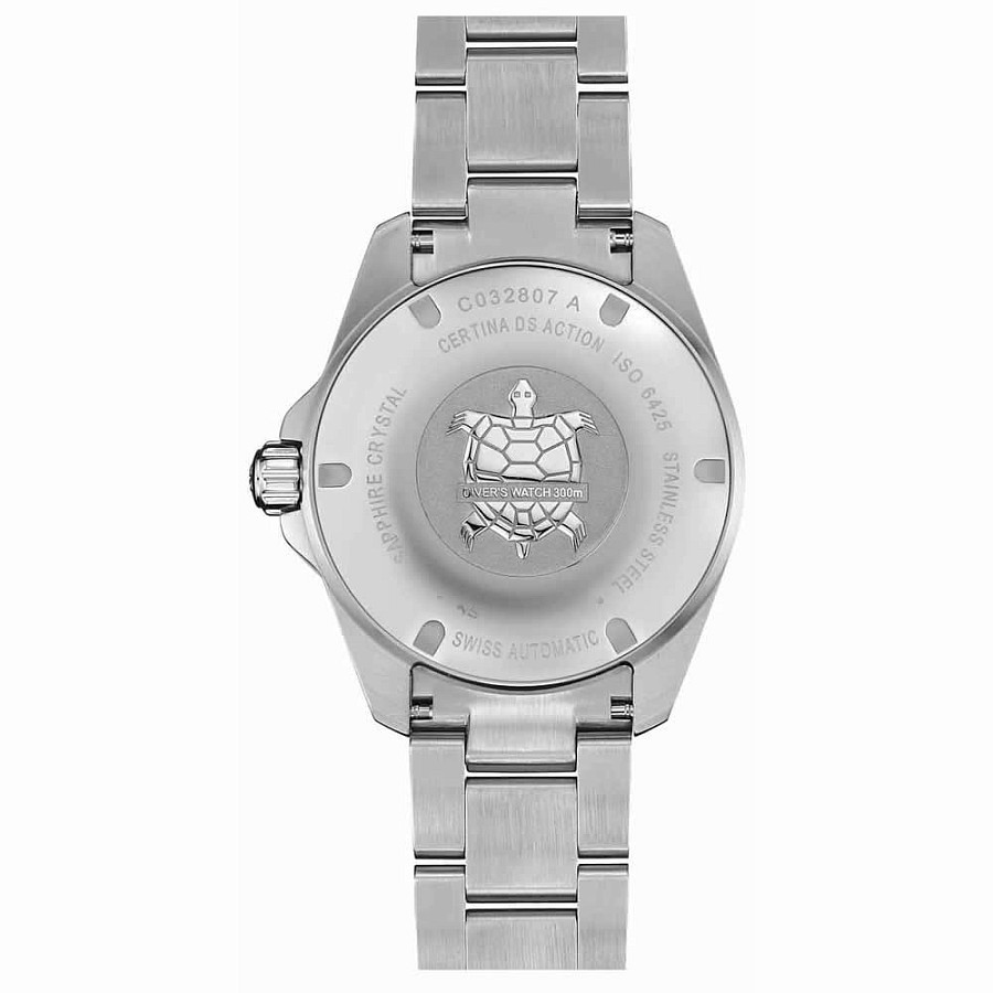 Часы Certina DS Action Diver Powermatic C032.807.11.041.00 — механические, сталь металл