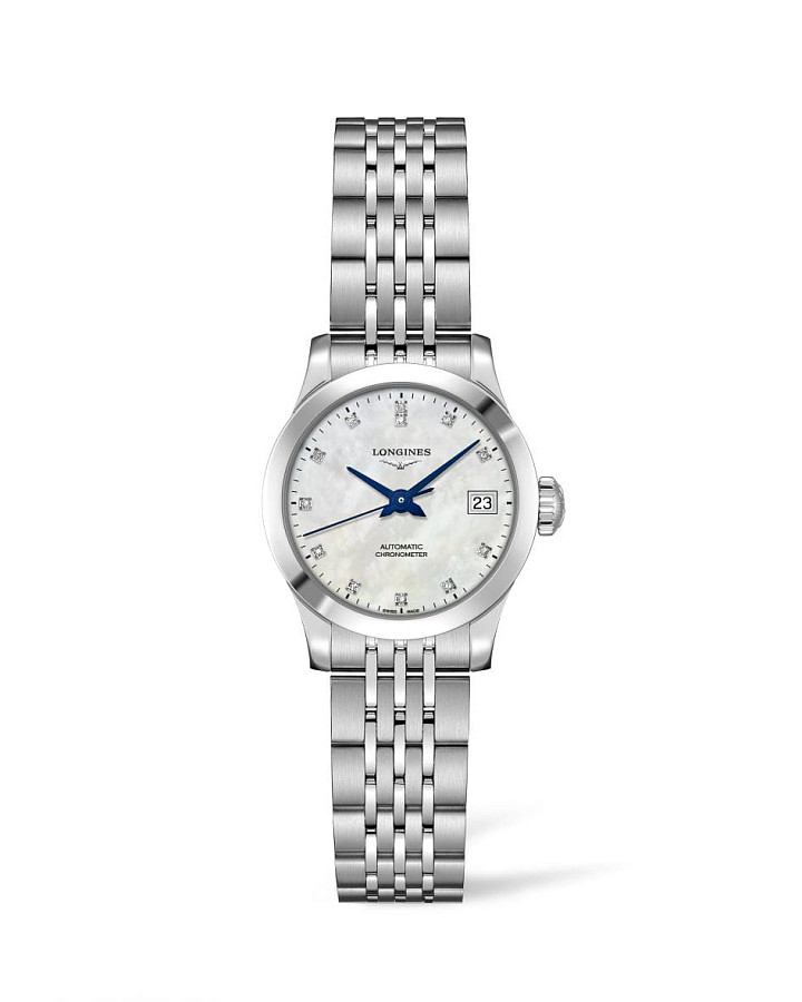 Часы Longines Master L2.320.4.87.6 — женские, нержавеющая сталь