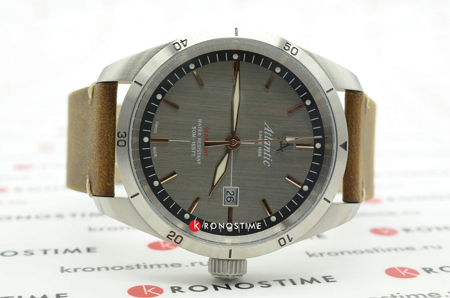 Часы Atlantic 70351.41.41R — кожаный, мужские