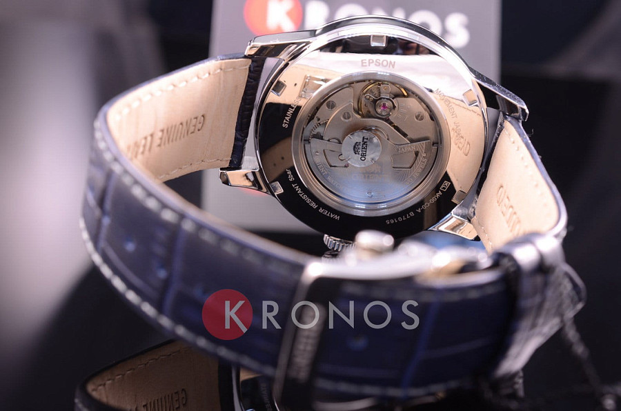 Часы Orient Sun And Moon AK00005D (FAK00005D) — мужские, кожаный