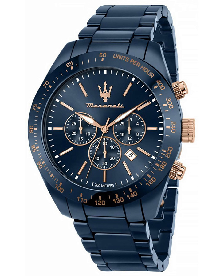 Часы Maserati Traguardo R8873650002 — мужские, синий