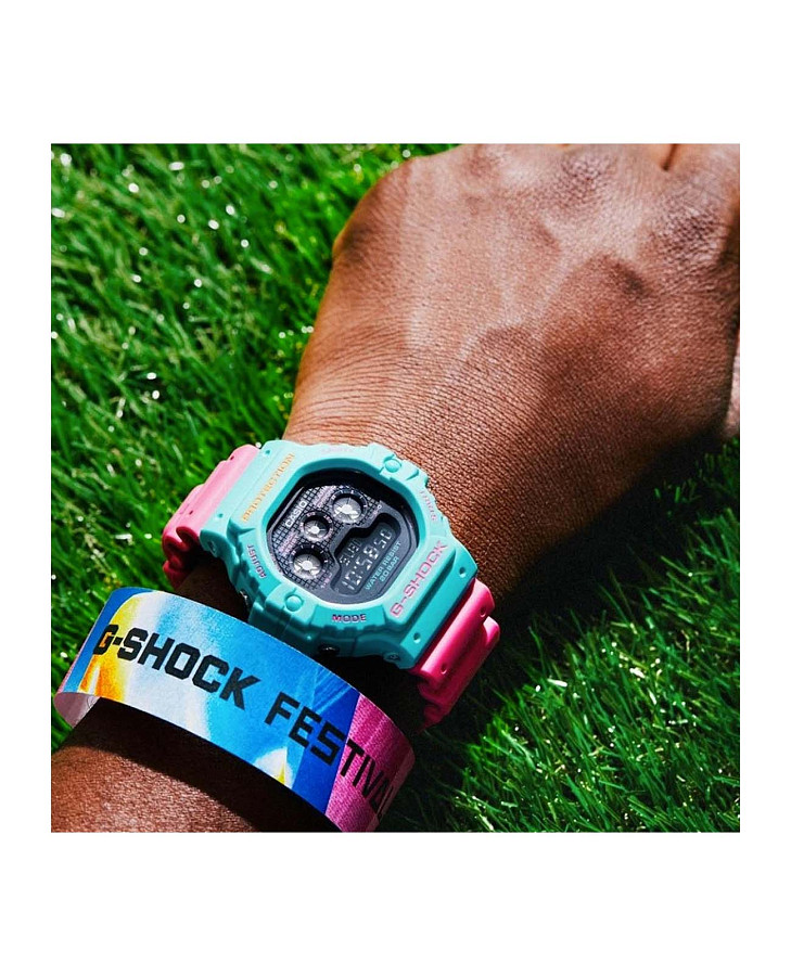Часы Casio G-Shock DW-5900DN-3DR — электронные, пластик