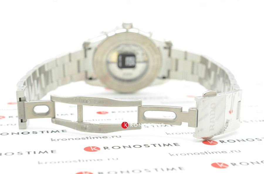 Часы Rado Hyperchrome Automatic UTC R32050153 — черный, металл сталь керамика