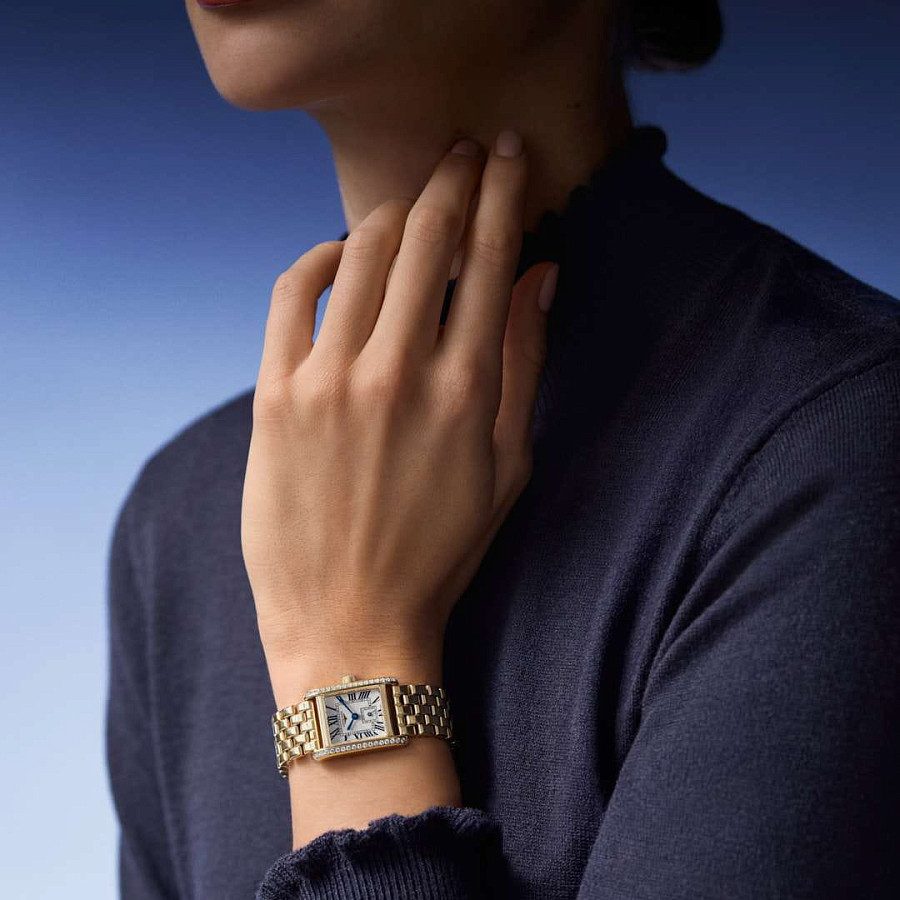 Часы Longines Mini DolceVita L5.200.7.71.6 — золото металл, 18-каратное желтое золото