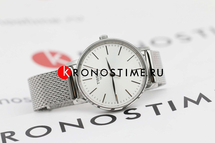 Часы Tissot Everytime Lady T143.210.11.011.00 — женские, нержавеющая сталь