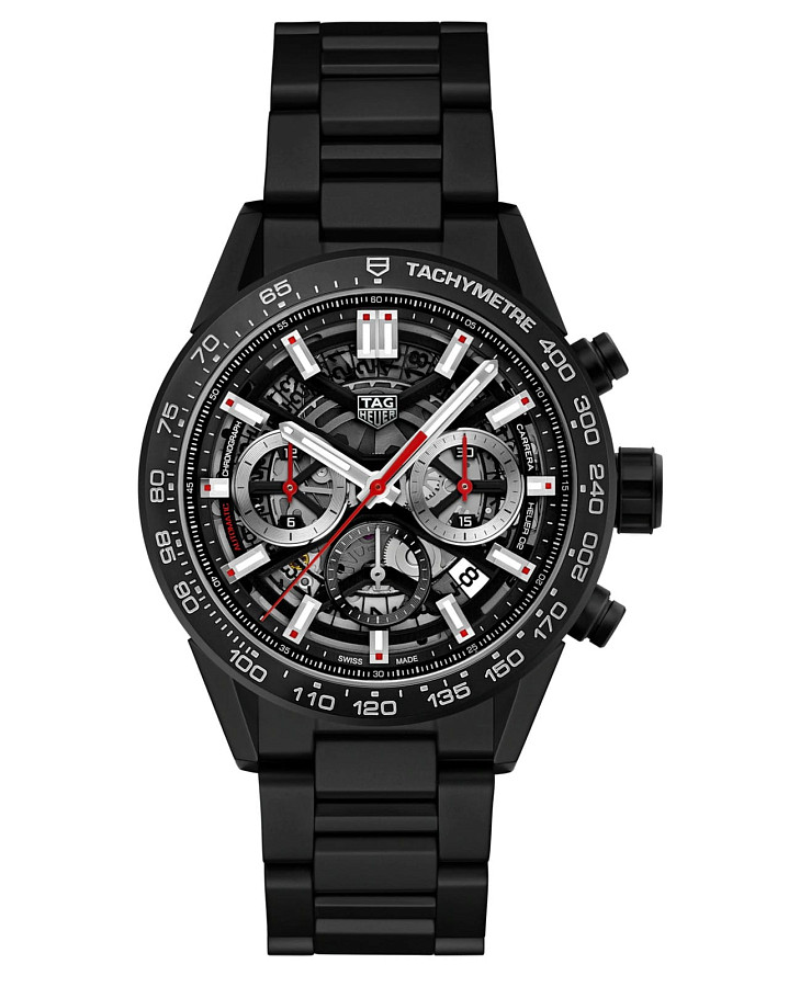 Часы TAG Heuer Carrera CBG2090.BH0661 — мужские, черный