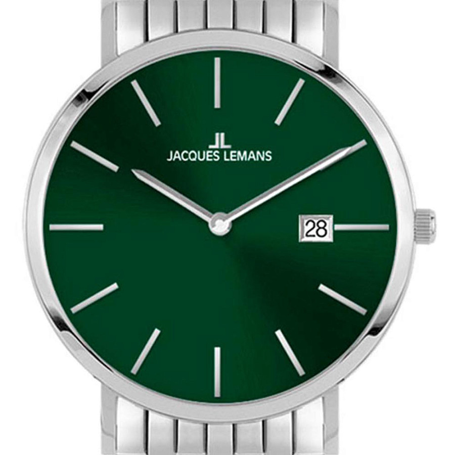 Часы Jacques Lemans Classic 1-2171i — кварцевые, сталь металл