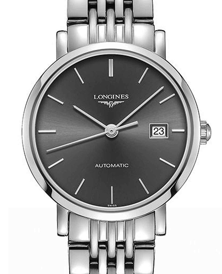 Часы Longines Elegant Collection L4.310.4.72.6 — механические, сталь металл