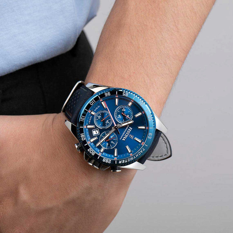 Часы Festina Timeless Chrono F20561/3 — Испания, кварцевые