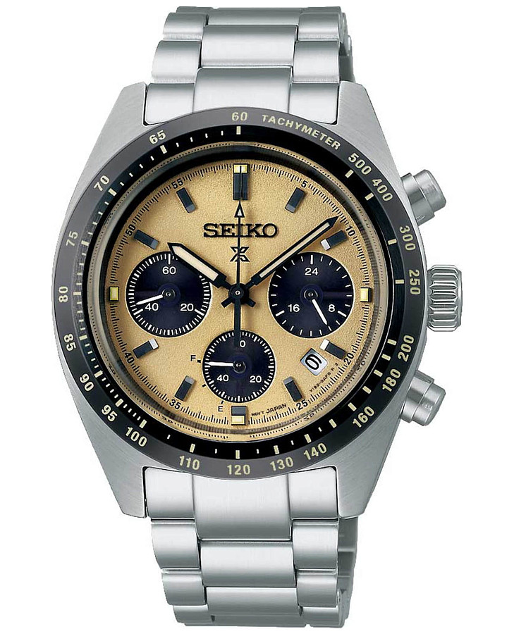 Часы Seiko Prospex SSC817P1 — мужские, бежевый