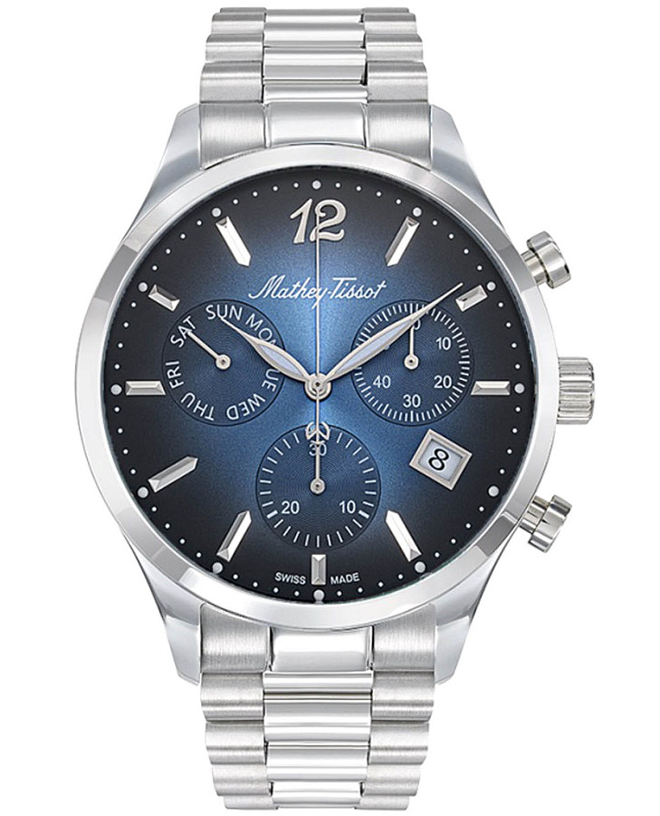 Часы Mathey-Tissot Urban H411CHABU — мужские, синий