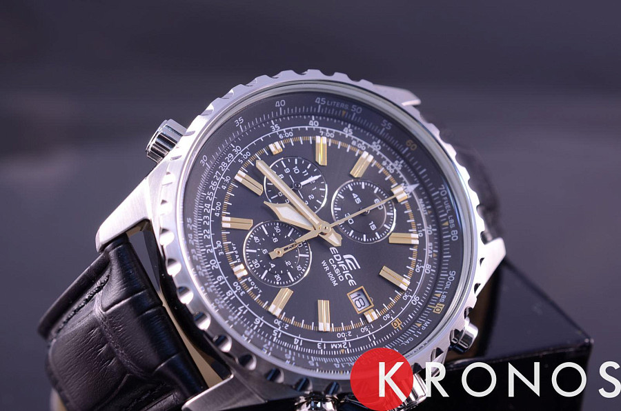 Часы Casio Edifice EF-527L-1A — сталь металл, Япония