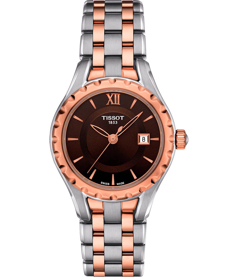 Часы Tissot Lady Small T072.010.22.298.00 — женские, коричневый