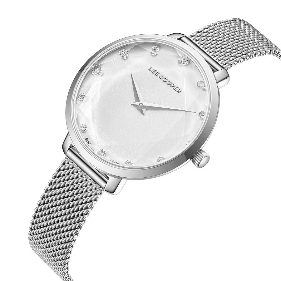 Часы Lee Cooper LC08078.320 — кварцевые, металл суперметалл