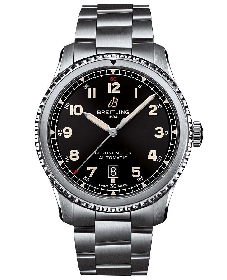 Часы Breitling Aviator 8 Automatic 41 A17315101B1A1 — мужские, черный