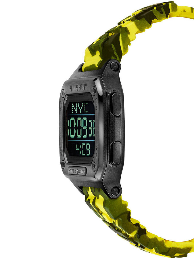 Часы Philipp Plein Hyper Shock PWHAA1722 — силикон, мужские