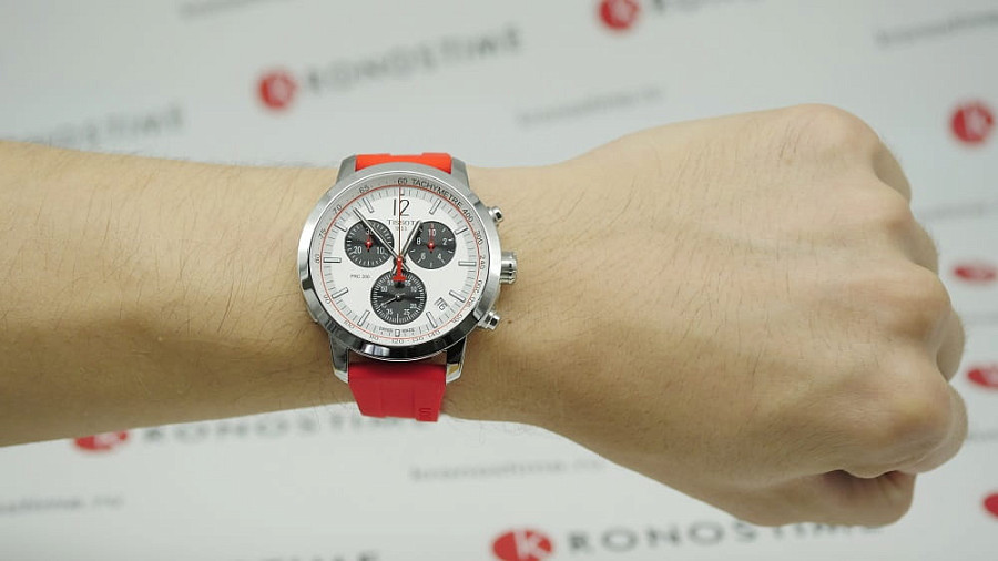 Часы Tissot PRC 200 Chronograph T114.417.17.037.02 — артикул T1144171703702, мужские