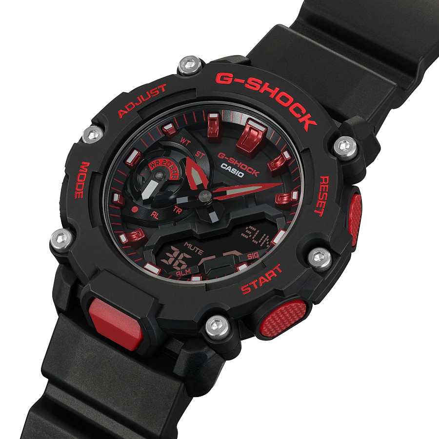Часы Casio G-Shock GA-2200BNR-1A — полимер, мужские
