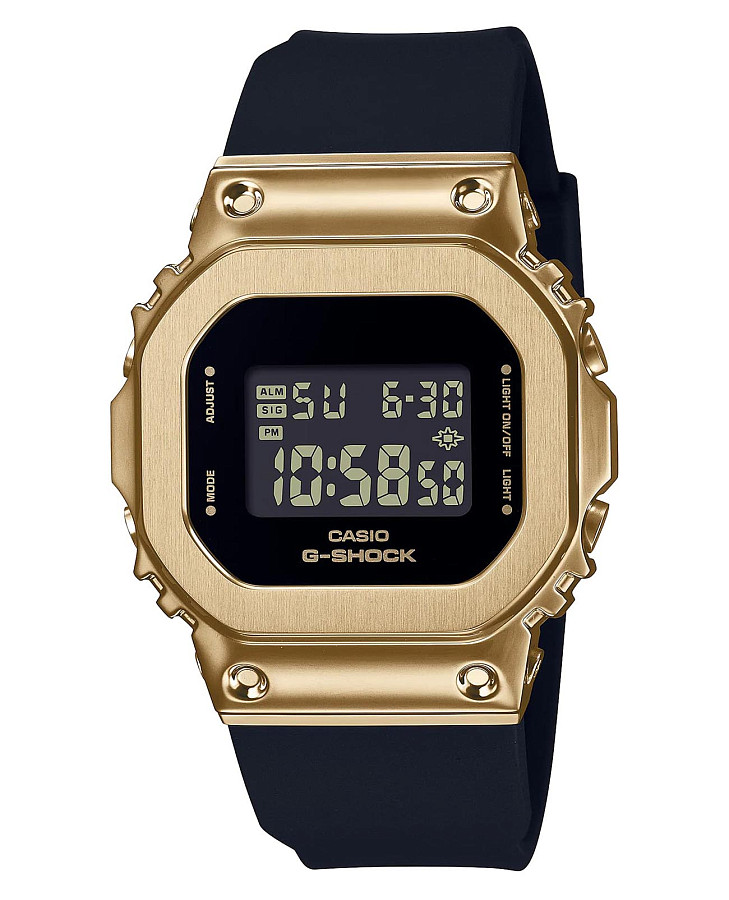 Часы Casio G-Shock GM-S5600GB-1DR (GM-S5600GB-1) — женские, черный