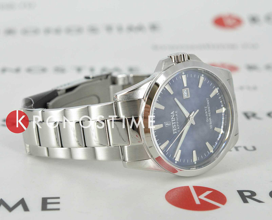 Часы Festina Swiss Made F20024/3 — металл сталь, Испания