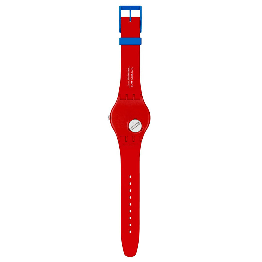Часы Swatch New Gent SUOZ361 — силикон, мужские