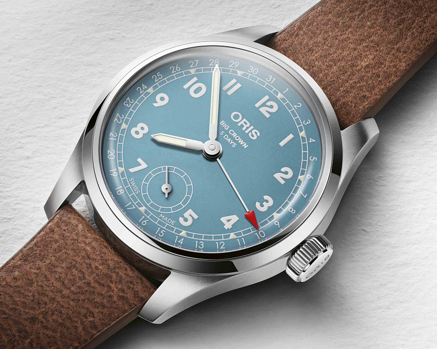 Часы Oris Big Crown Calibre 473 01 473 7786 4065-07 5 19 22FC — сталь металл, Швейцария