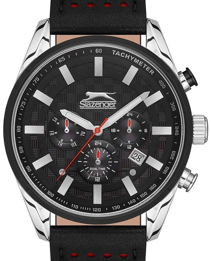 Часы Slazenger SL.09.2096.2.03 — кварцевые, металл суперметалл