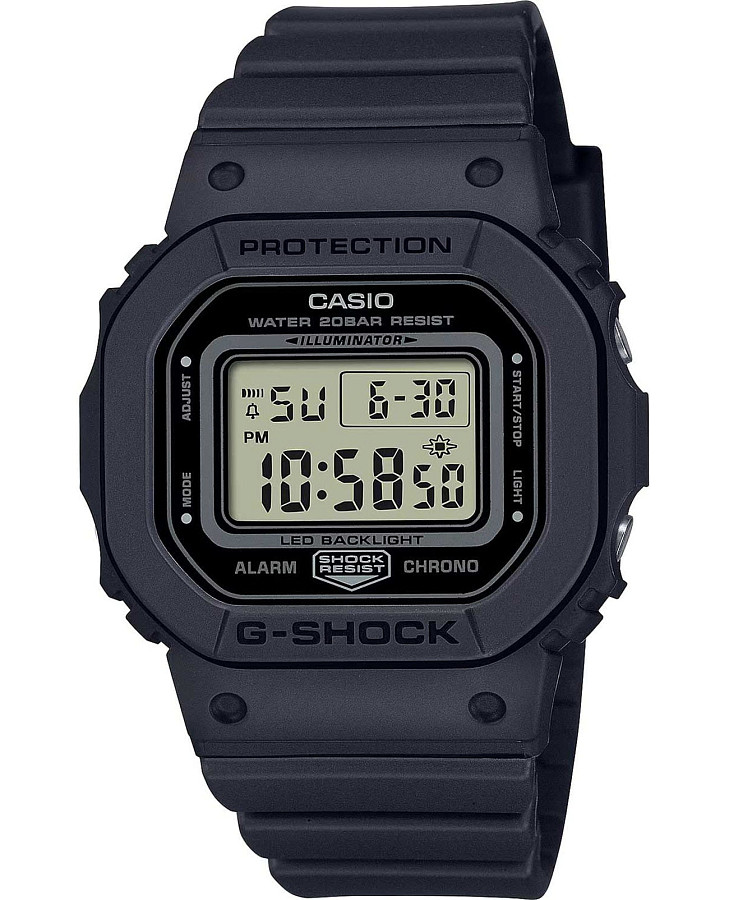 Часы Casio G-Shock GMD-S5600BA-1 (GMD-S5600BA-1) — женские, антрацитовый