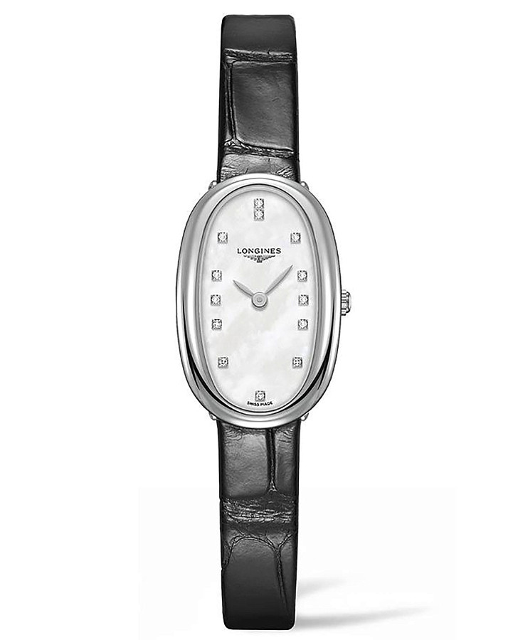 Часы Longines Symphonette L2.305.4.87.0 — женские, перламутровый