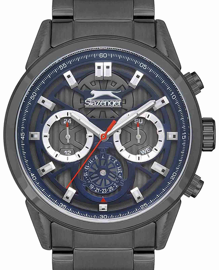 Часы Slazenger SL.09.2157.2.02 — кварцевые, суперметалл металл
