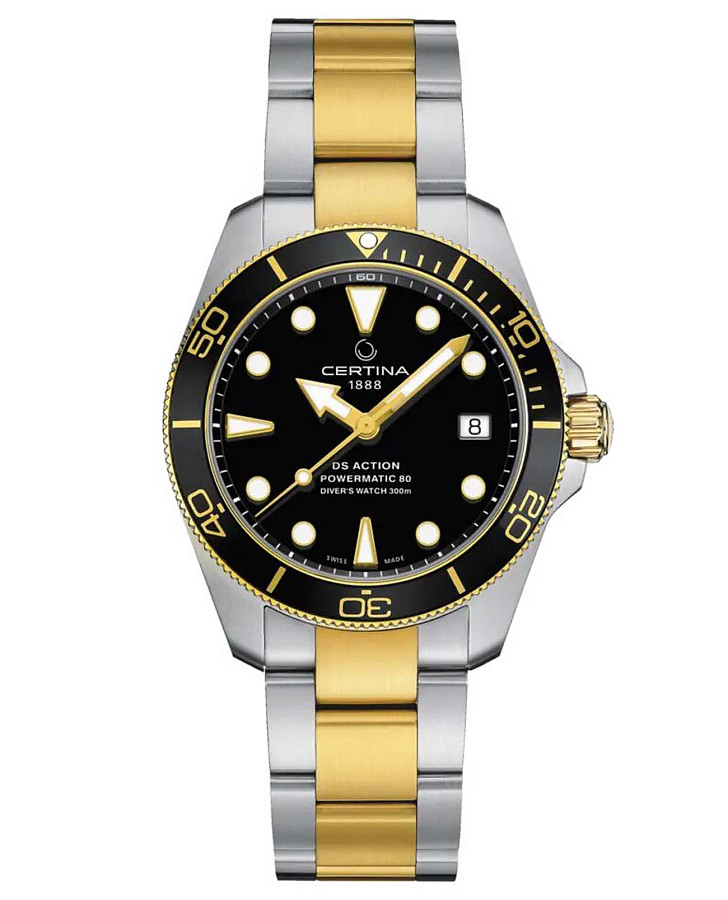 Часы Certina DS Action Diver Powermatic C032.807.22.051.00 — мужские, синий