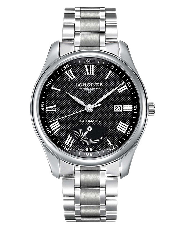 Часы Longines Master Collection L2.908.4.51.6 — мужские, черный