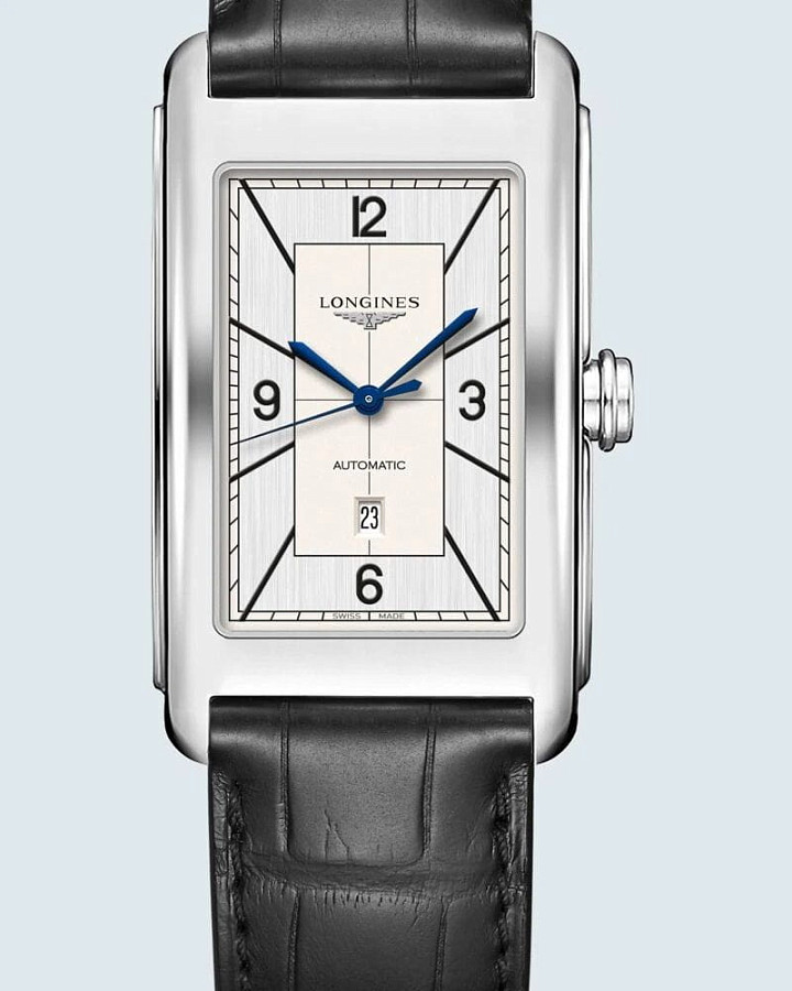 Часы Longines DolceVita L5.767.4.73.0 — мужские, кожаный