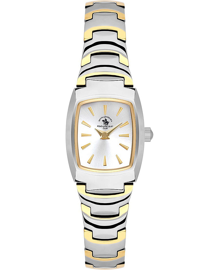 Часы Santa Barbara Polo & Racquet Club Unique SB.1.10639-5 — женские, серебристый