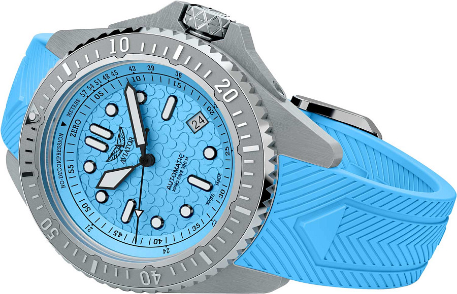 Часы Aviator Xpro Dive 200 V.1.43.0.366.0 — механические, сталь металл