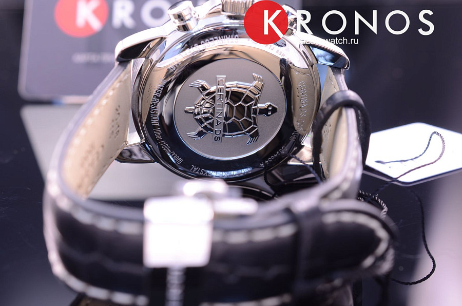 Часы Certina DS Podium Chronograph GMT C034.654.16.057.00 — кожаный, мужские