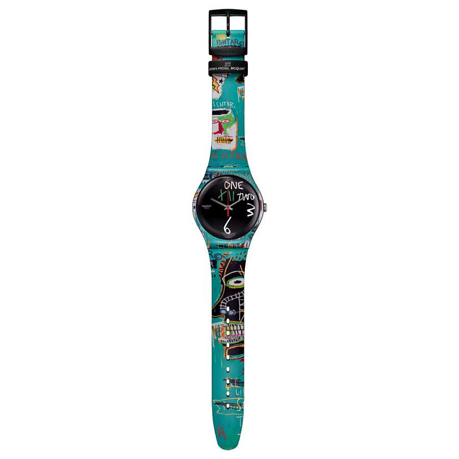 Часы Swatch New Gent SUOZ356 — кварцевые, пластик