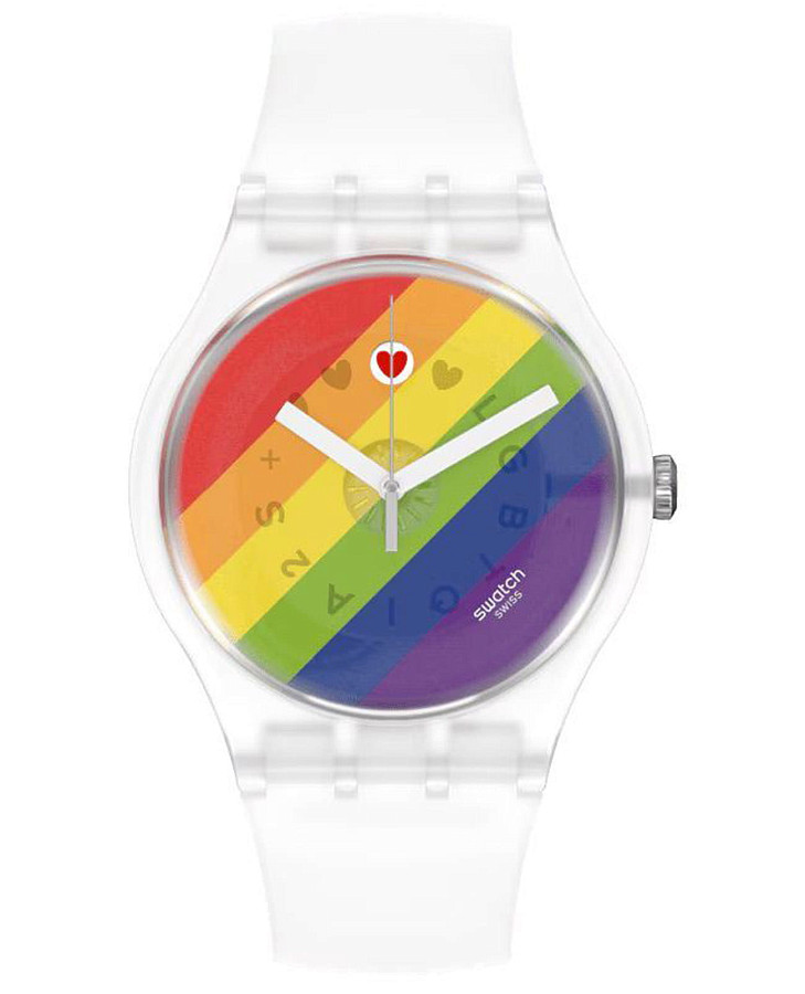 Часы Swatch New Gent Biosourced SO29K701 — женские, цветной
