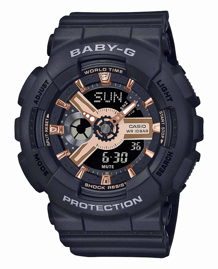 Часы Casio Baby-G BA-110XRG-1ADR (BA-110XRG-1A) — женские