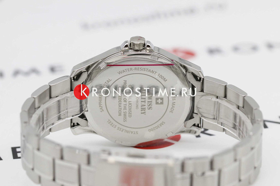 Часы Swiss Military by Chrono Сверхточные SM30200.31 — нержавеющая сталь, мужские