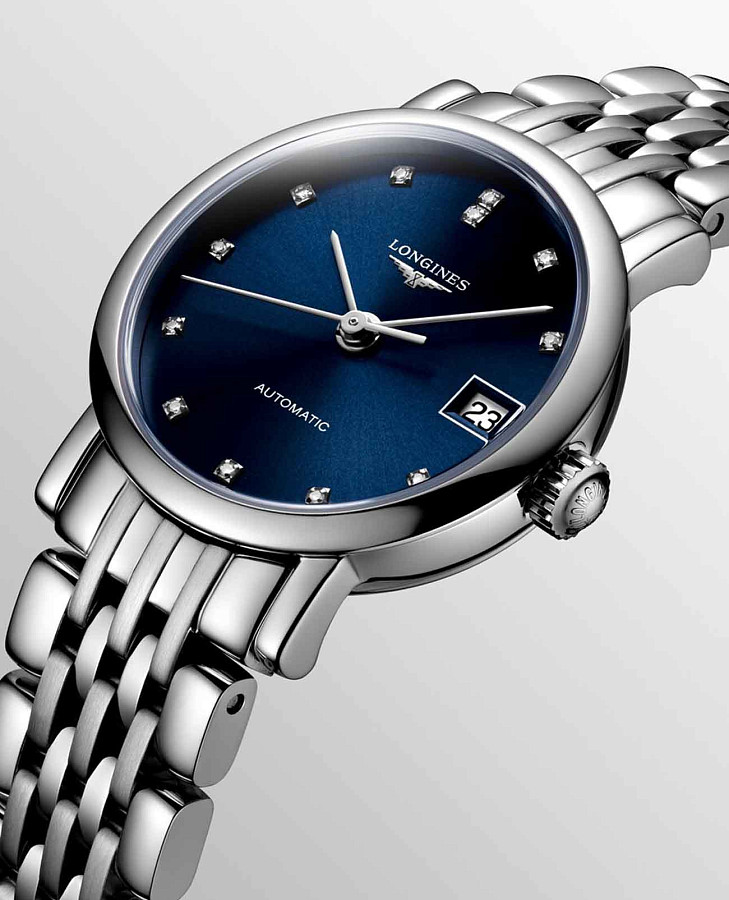 Часы Longines Elegant Collection L4.309.4.97.6 — металл сталь, Швейцария