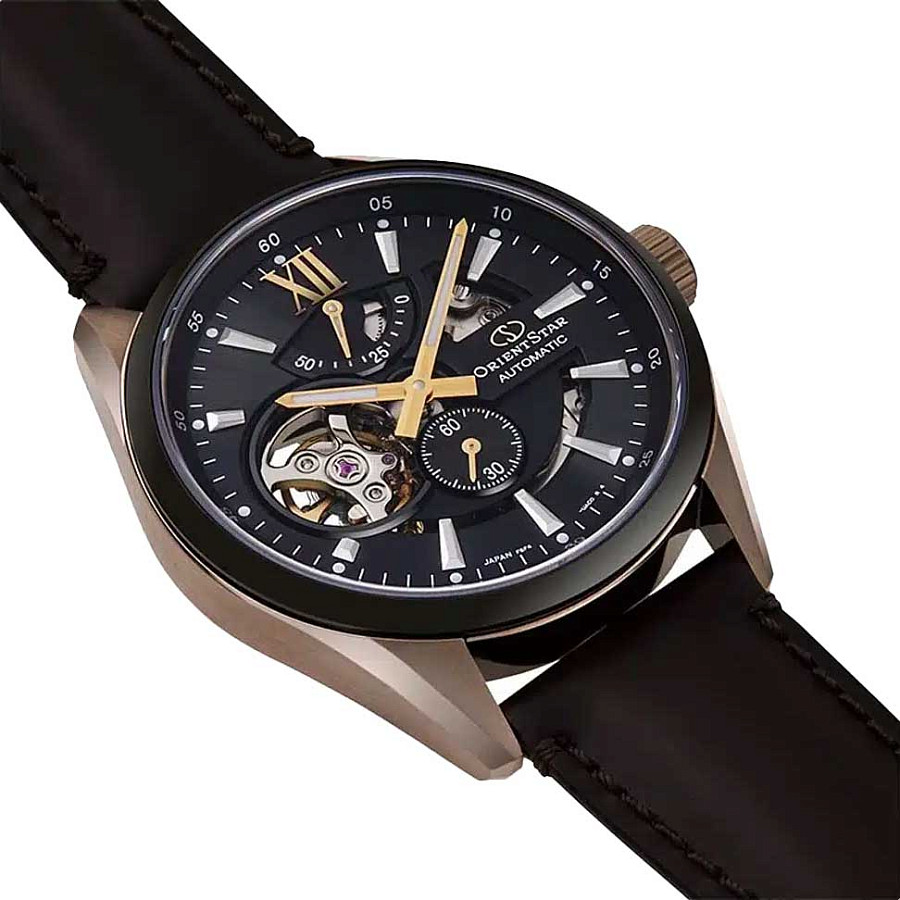 Часы Orient Star RE-AV0115B (RK-AV0115B) — мужские, коричневый