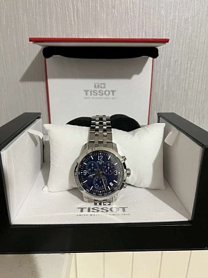 Фото покупателя: Швейцарские наручные часы Tissot PRC 200 Chronograph T114.417.11.047.00 с хронографом