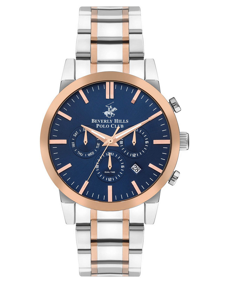 Часы Beverly Hills Polo Club BP3408X.590 — мужские, синий