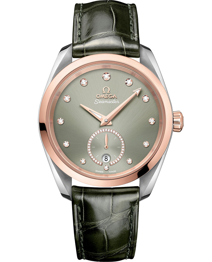 Часы Omega Seamaster Aqua Terra 220.23.38.20.60.001 — женские, зеленый