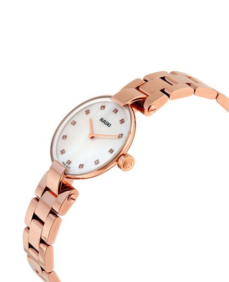 Часы Rado Coupole Classic Diamonds R22855923 — кварцевые, металл сталь