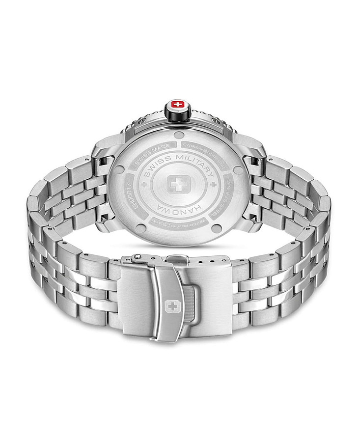 Часы Swiss Military Hanowa Black Marlin SMWGH0001702 — кварцевые, Швейцария, мужские