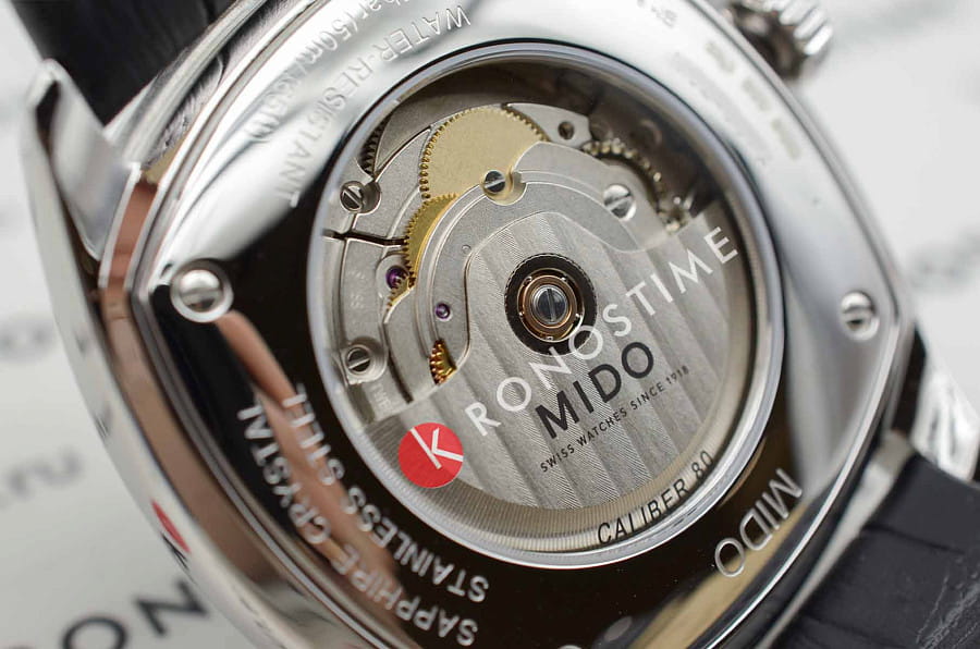 Часы Mido Belluna Royal Gent M024.507.16.041.00 — мужские, кожаный