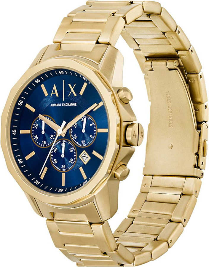 Часы Armani Exchange AX7151SET — нержавеющая сталь с ip-покрытием, мужские