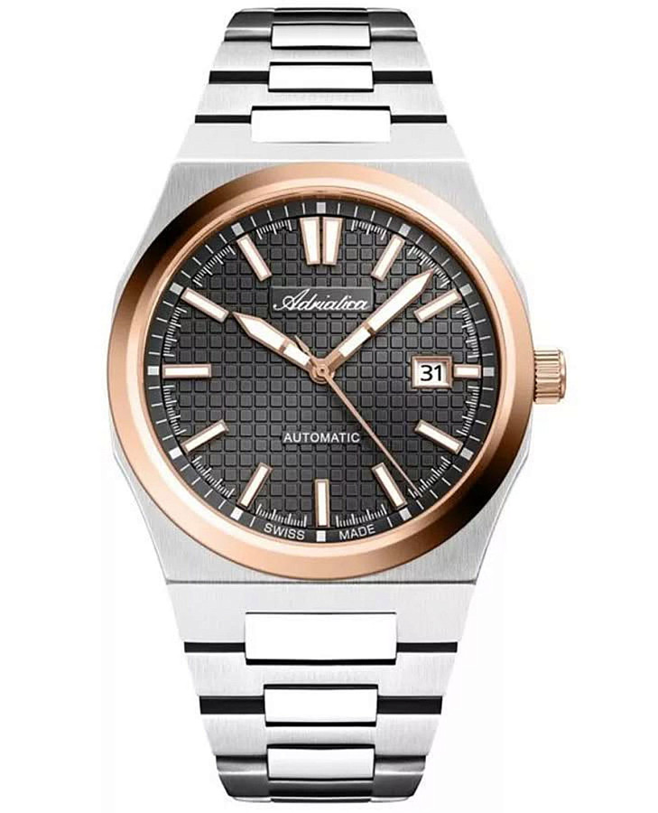 Часы Adriatica A8326.R116A — мужские, черный